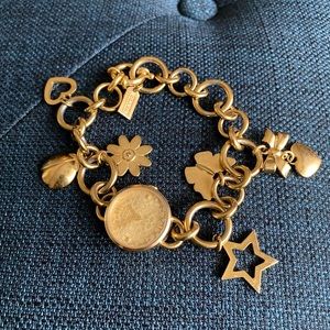 Coach Zoe Charm Bracelet Watch